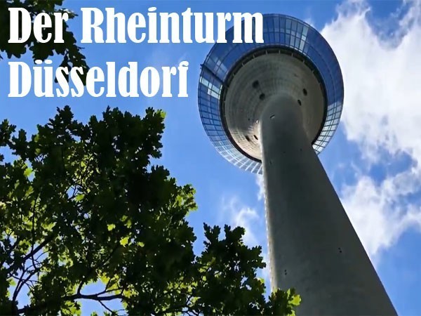 Der Rheinturm Düsseldorf. #Rheinturm #Düsseldorf #urlaub #ferienwohnung Der Rheinturm Düsseldorf