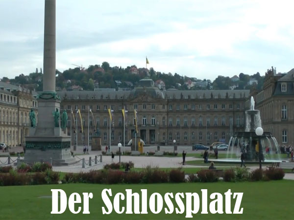 Der Schlossplatz Stuttgart. #Schlossplatz #Stuttgart #ferienwohnung #hotel #urlaub #deutschland Der Schlossplatz Stuttgart