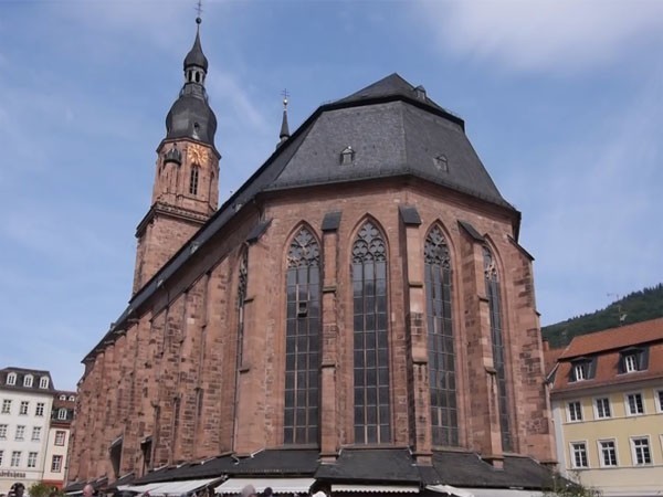 Die Heiliggeistkirche in Heidelberg. #Urlaub #ferien #erholung #sehenswürdigkeit Die Heiliggeistkirche