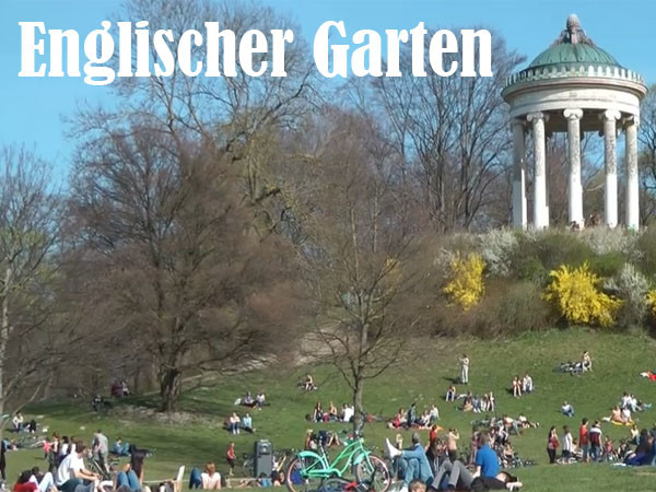 Machen Sie Urlaub in München und besuchen Sie den englischer Garten. #München #urlaub #ferienwohnung #deuschland Englischer Garten München