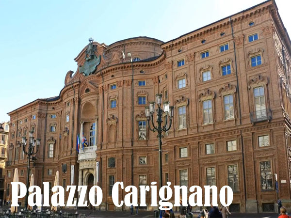 Besuchen Sie Turin und die vielen Sehenswürdigkeiten wie das Palazzo Carignano. #sehenswürdigkeiten #italien #urlaub #hotel Palazzo Carignano Turin